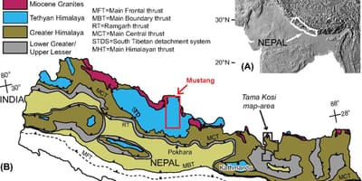 Mapa geológico nepa
